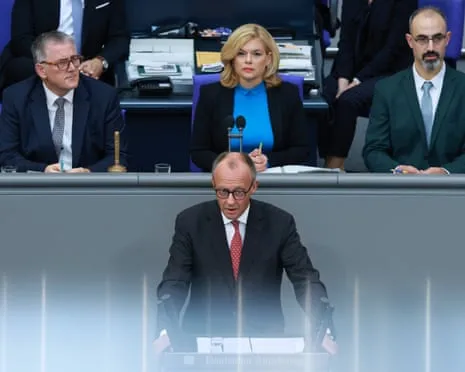 National Freedom ‘At Risk’ States the Chancellor as He Warns Against ‘Forced Settlement’ in Ukraine