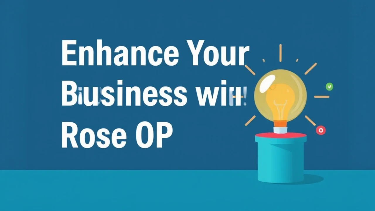 Enhance Your Business with Rose OP Services