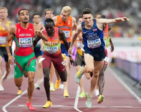 UK's Jake Wightman Narrowly Misses Gold as Portuguese Isaac Nader Takes Stunning 1500m Title