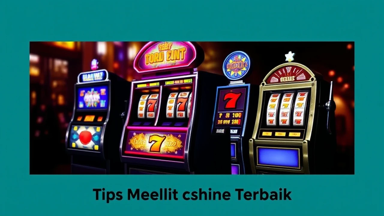 Tips Memilih Slot Machine Terbaik