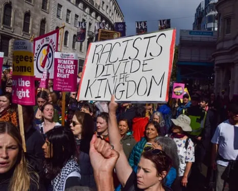 The United Kingdom Faces 'Struggle of Modern History' After Radical March, States Keir Starmer